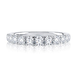 Sophisticated Pavé Diamond Wedding Band