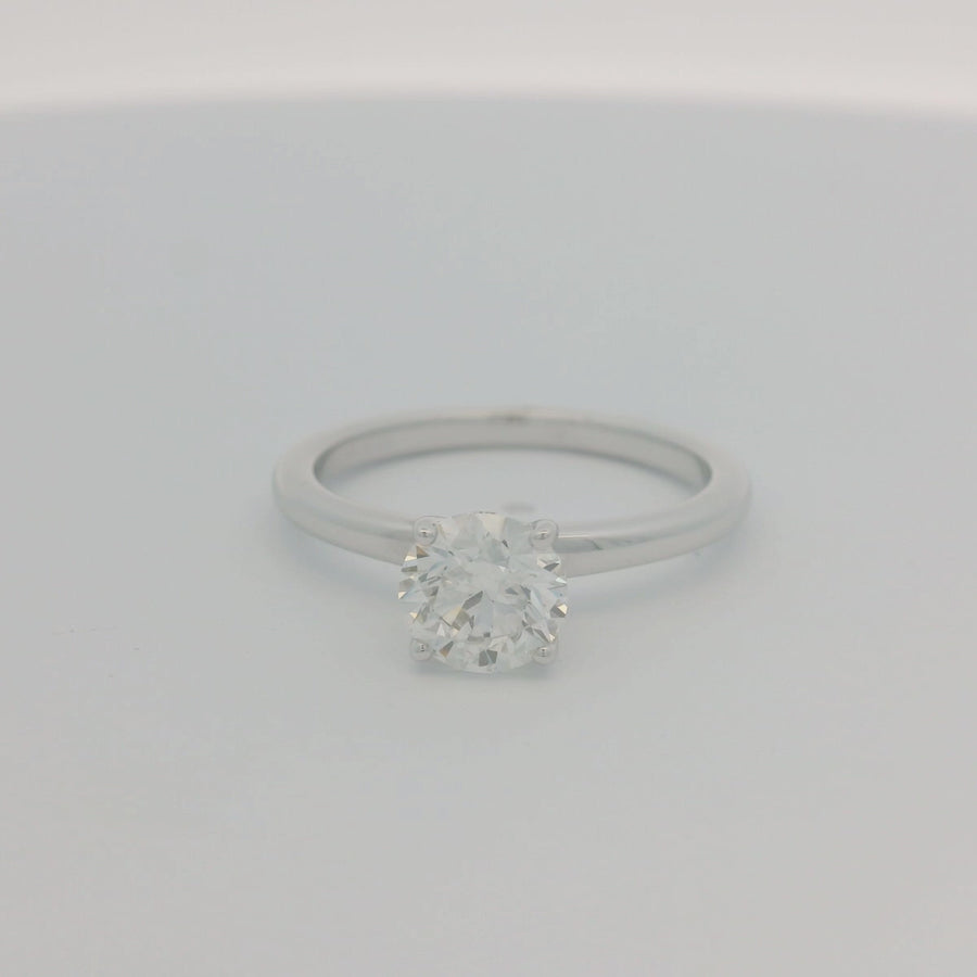 1CT Round Solitare Engagement Ring - Lab Grown