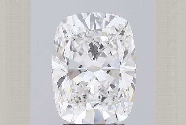 GIA 3.03 Carat E-VVS2 Good Cut Cushion Lab-Grown Diamond