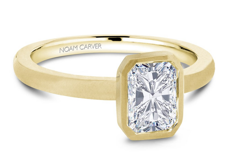 Noam Carver 14KY 2.02ct Lab Diamond Engagement Ring