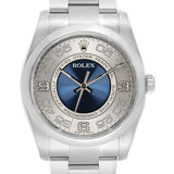 Rolex OP 36mm Discontinued 116000 Blue & Silver