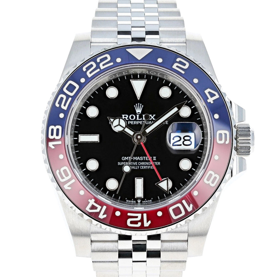 Rolex GMT-Master II 126710BLRO-0001 “Pepsi” – 40mm Oystersteel, Jubilee Bracelet, Black Dial