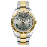 Rolex Watch Datejust II 41mm Wimbledon Dial 116333 Two Tone
