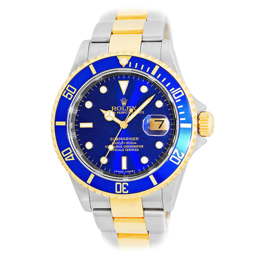 Rolex Watch Submariner 16613LB Blue