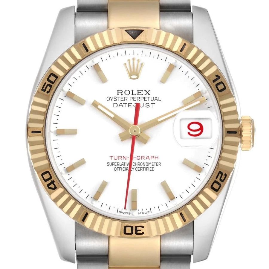 Rolex 36mm Datejust Turnograph 116263