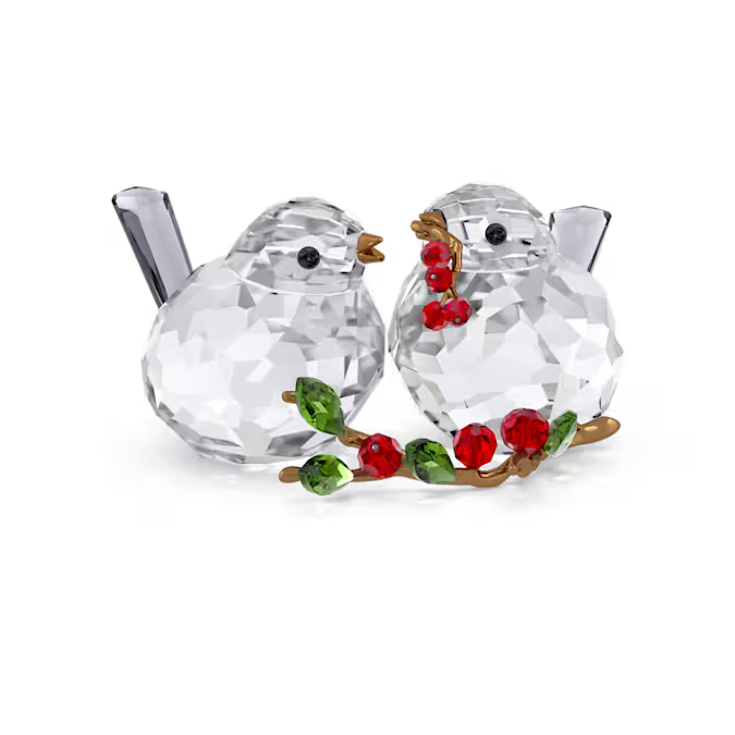 Swarovski Idyllia Bird Couple and Berries