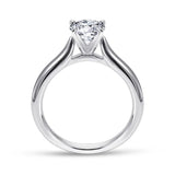 Gabriel & Co. Lauren ER6684W4JJJ – 14K White Gold Round Diamond Engagement Ring