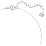 Swarovski Attract Trilogy Pendant Necklace 5414970 – White Crystals, Rhodium Plated