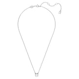 Swarovski 5636706 Constella Pendant Necklace – Round Cut White Crystal, Rhodium Plated