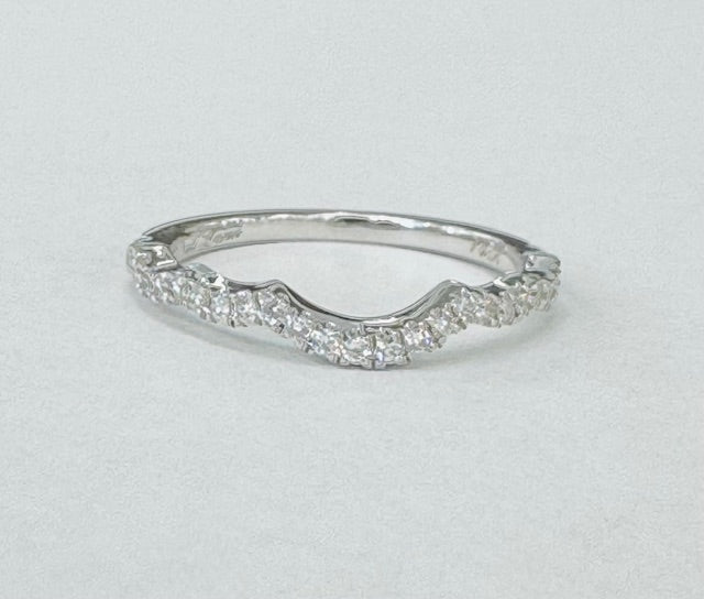 White Gold Neil Lane Pear Halo 1CTW Diamond Wedding Set