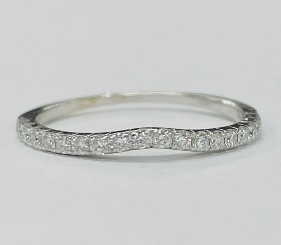 White Gold 1.18CTW Certified Diamond Wedding Set