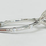 Noam Carver - Premium Petite Hidden Halo Station Diamond Setting