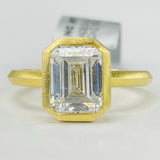 Noam Carver - Premium Bezel Set Matte Solitare Setting