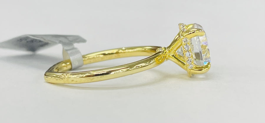 Noam Carver - Premium Hidden Halo Diamond Setting