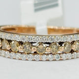 Rose Gold 1CTW Diamond Fashion Ring
