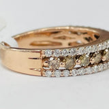Rose Gold 1CTW Diamond Fashion Ring