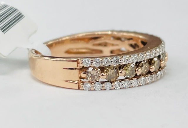 Rose Gold 1CTW Diamond Fashion Ring