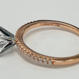 Tidewater Classic Rose Gold Diamond Semi-Mount
