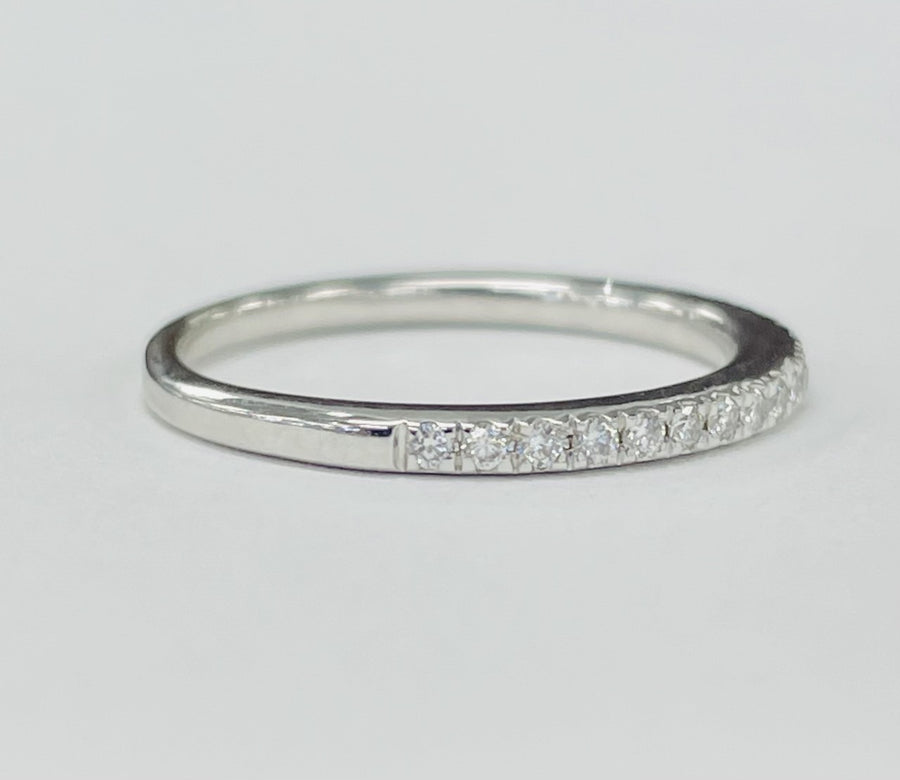 White Gold Composite Cushion Center Diamond Halo Wedding Set