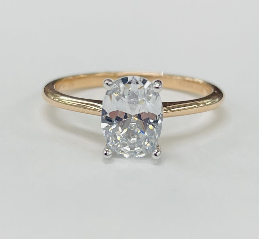 Tidewater Classic Slim Semi-Mount Rose Gold