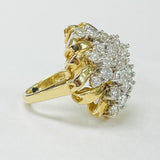 Dazzling 2CTW Estate Cocktail Diamond Ring