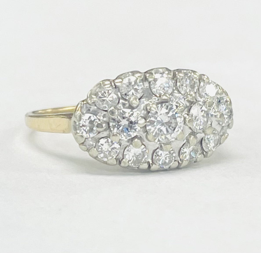 Vintage 1CTW Fashion Diamond Ring