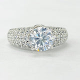 Romance - Dazzling All Pave Diamond Setting