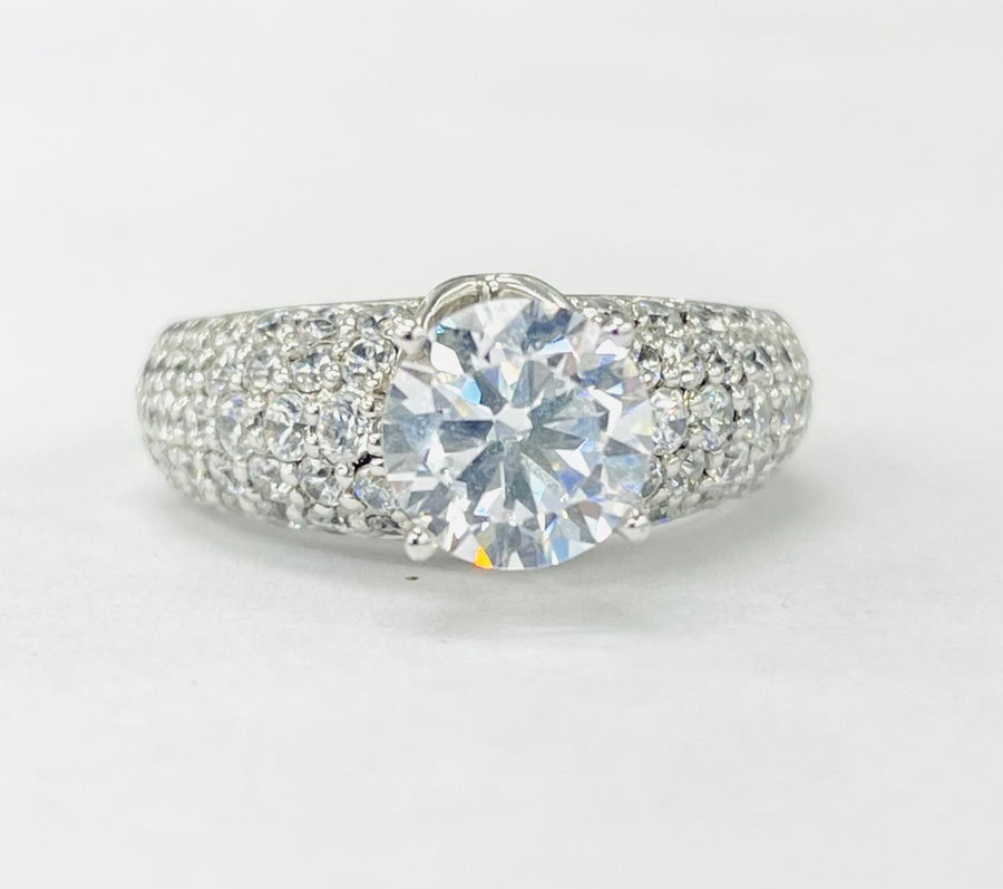 Romance - Dazzling All Pave Diamond Setting