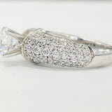 Romance - Dazzling All Pave Diamond Setting
