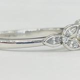 Romance - Accented Simple Solitare Floral Setting