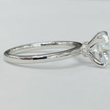 Romance - Hidden Halo Solitare Diamond Setting