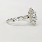 Romance - Romance Halo Semi-Mount Diamond Ring