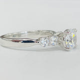 Romance - Modern Style Five Stone Setting