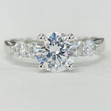 Romance - Modern Style Five Stone Setting
