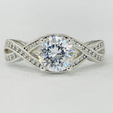 Romance - Large Twist Diamond Setting