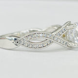 Romance - Large Twist Diamond Setting