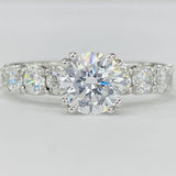Romance - Classic Shared Prong Diamond Setting