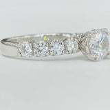 Romance - Classic Shared Prong Diamond Setting