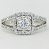 Romance Split Shank Halo Semi-Mount