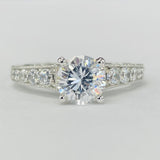 Romance - Vintage Inspired Detailed Cathedral Setting