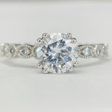 Romance - Vintage Inspired Scalloped Setting