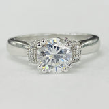 Romance - Modern Style Diamond Solitare Setting