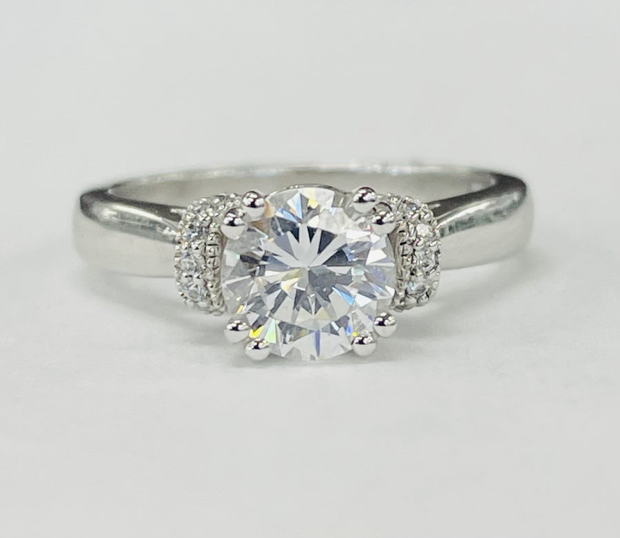 Romance - Modern Style Diamond Solitare Setting