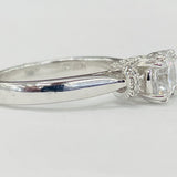 Romance - Modern Style Diamond Solitare Setting