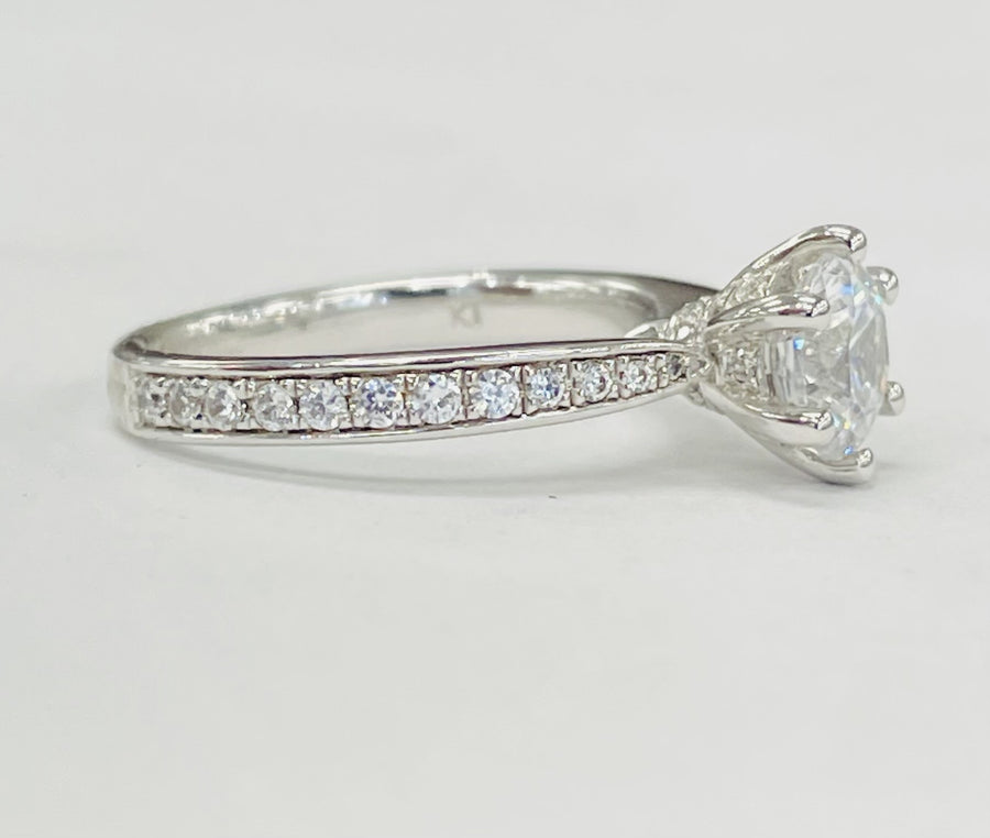 Romance - Romance Classic Semi-Mount Diamond Ring