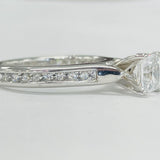 Romance - Cathedral Channel Set Diamond Setting