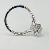 Romance - Halo Detailed Diamond Setting