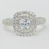 Romance - Double Halo Pave Diamond Setting