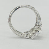 Romance - Vintage Inspired Halo Detailed DIamond Setting