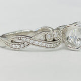 Romance - Vintage Inspired Oval Diamond Setting